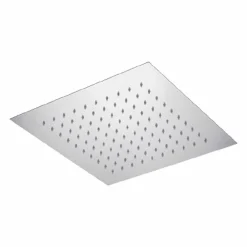 Viadurini Taps Duschköpfe-Duschkopf mit quadratischer Decke aus Stahl Made in Italy - Stärke