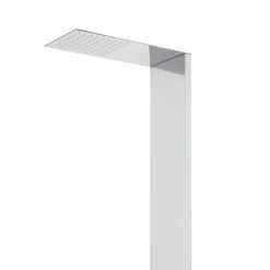 Viadurini Taps Duschsäulen-Duschsäule aus Stahl mit Regenduschkopf Made in Italy - Sailor