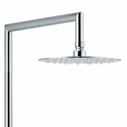 Viadurini Taps Duschsäulen-Duschsäule in quadratischem Design aus verchromtem Messing Made in Italy - Padula