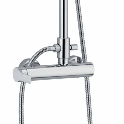 Viadurini Taps Duschsäulen-Duschsäule mit Messing-Einhebelmischer Made in Italy - Padula