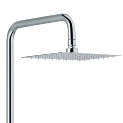 Viadurini Taps Duschsäulen-Duschsäule mit Thermostatmischer aus Messing Made in Italy - Gallo