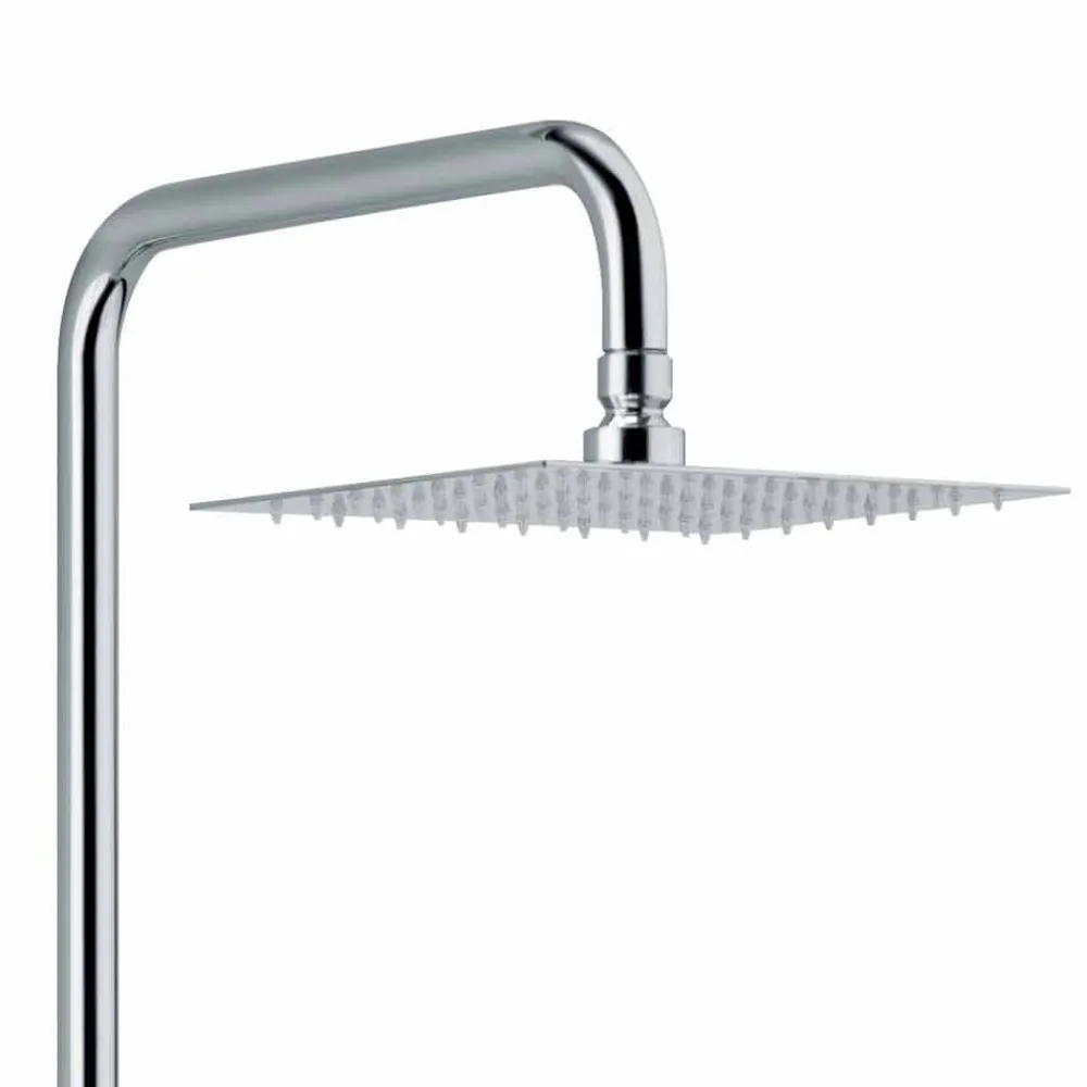 Viadurini Taps Duschsäulen-Duschsäule mit Thermostatmischer aus Messing Made in Italy - Gallo