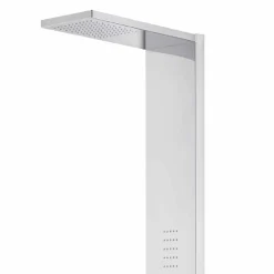 Viadurini Taps Duschsäulen-Duschsäule Stahlblech mit Regenduschkopf Made in Italy - Sailor