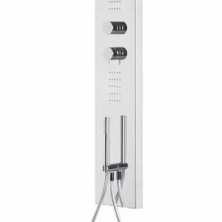 Viadurini Taps Duschsäulen-Duschsäule Stahlblech mit Regenduschkopf Made in Italy - Sailor