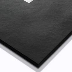 Viadurini Bathroom Rechteckige Duschwannen-Duschwanne 90x70 in Resin Stone Effect Finish Modernes Design - Domio