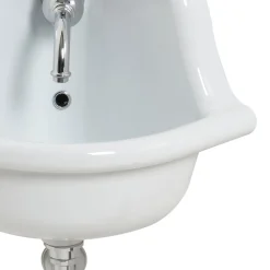 Viadurini Bathroom Vintage Waschbecken|Farbige Waschbecken-Eckiges Wandwaschbecken aus farbiger Vintage Keramik 42 cm - Angelino