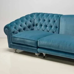 Viadurini Italian Sofas Klassische Sofas-Ecksofa, klassisches luxury Design, made in Italy, Narciso