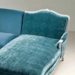 Viadurini Italian Sofas Klassische Sofas-Ecksofa, klassisches luxury Design, made in Italy, Narciso