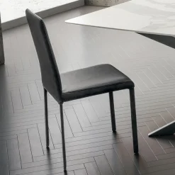 Viadurini Living Moderne Stühle-Ecoleather Esszimmerstuhl Made in Italy, 2 Stück - Mawi