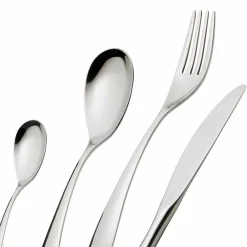 Viadurini Kitchen Besteck Set-Edelstahl-Besteckset Komplett mit Design 24 Stück - Hamtaro