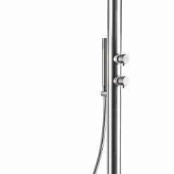 Viadurini in the Garden Gartendusche-Edelstahl-Garten-Duschsäule mit Handbrause Made in Italy - Marlen