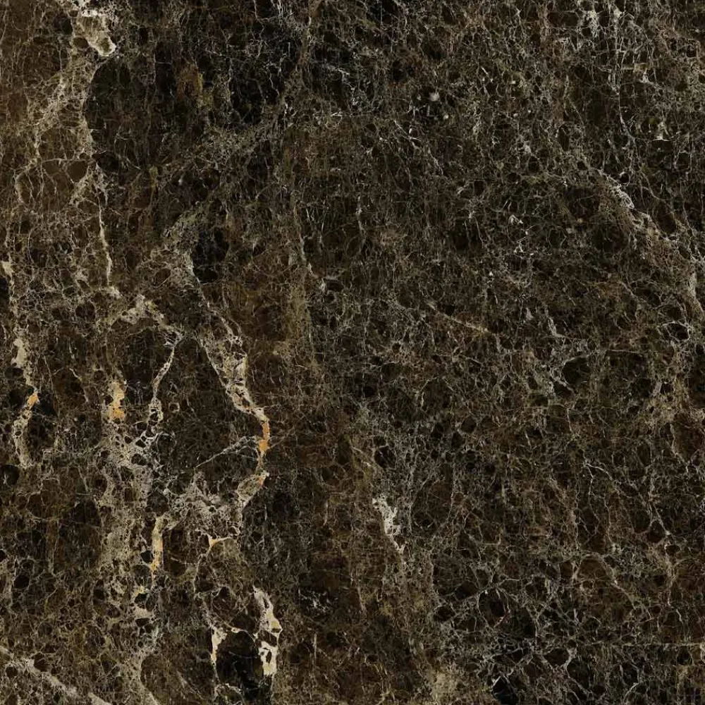 Viadurini Living Tulip Tische|Runde Tische-Eero Saarinen Tulip Tisch H 74 mit runder Platte aus dunklem Marmor Emperador - Scharlachrot