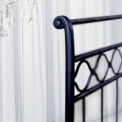 Viadurini Night Design Maßgeschneiderte Möbel|Schmiedeeisen Queen Size Bett-Efesto Jugend Queen Size Bett aus Schmiedeeisen in Design