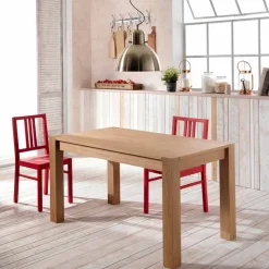 Viadurini Living Ausziehbare Esstische-Eichenholz Esstisch verlängerbar Fedro, Made in Italy