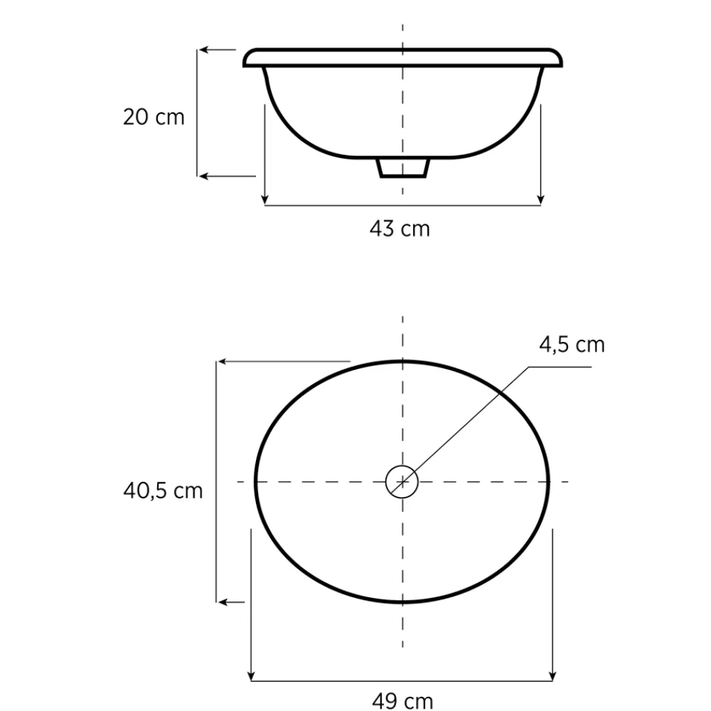 Viadurini Bathroom Waschbecken Aus Fire Clay-Einbauwaschbecken Deko aus Fire Clay und 24k Gold handgemacht, Otis