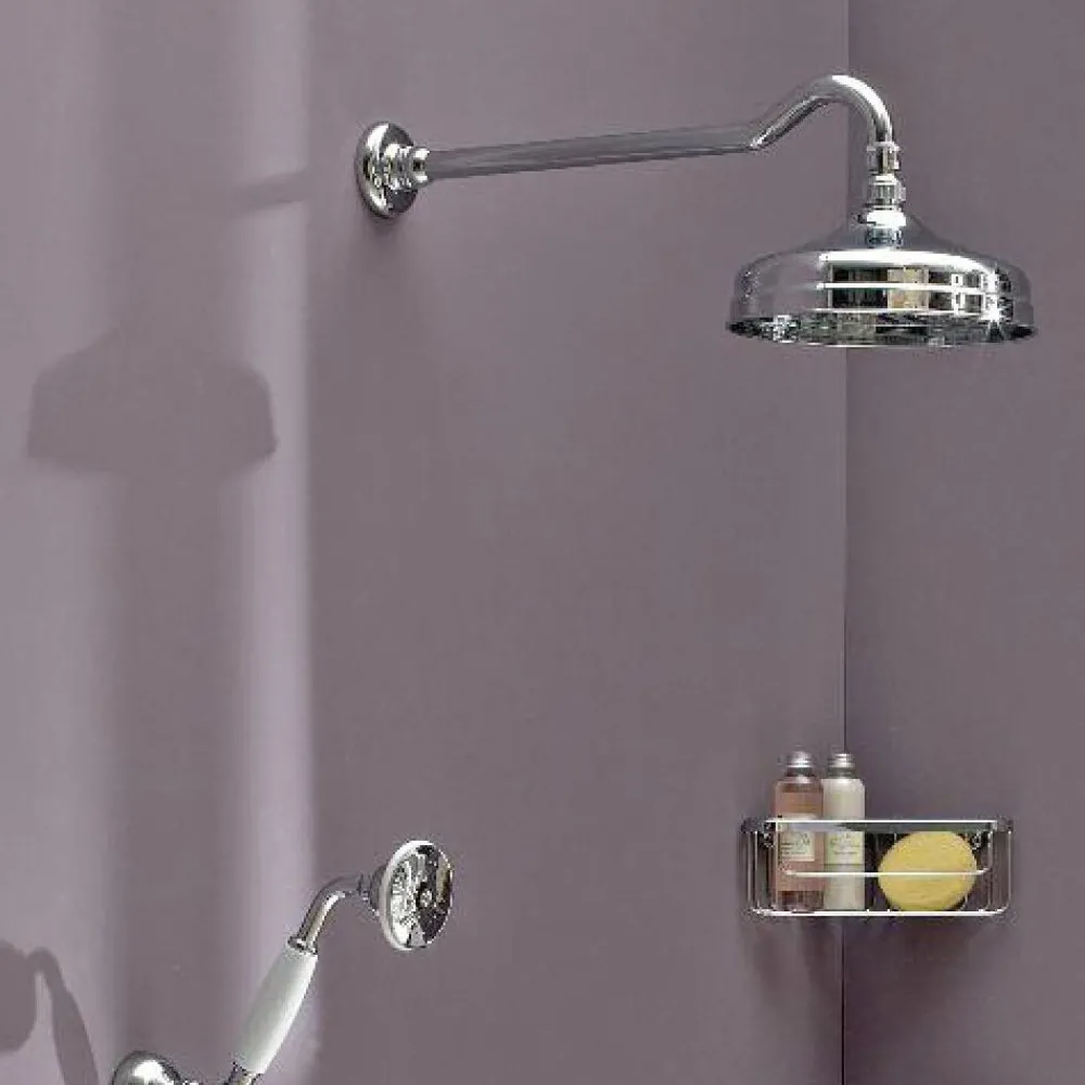 Viadurini Bathroom Duscharmaturen-Eingebaute Thermostatdusche mit Vintage-Design aus Messing Made in Italy - Elisea