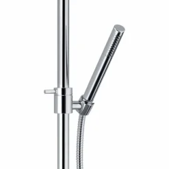 Viadurini Taps Duschsäulen-Einhebel-Duschsäule in Messing-Chrom-Finish Made in Italy - Padula