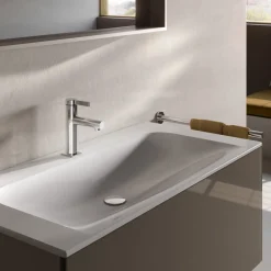 Viadurini Bathroom Waschbeckenarmaturen-Einhebel-Waschtischmischer Klassisches Design Chrom Messing - Artemisia