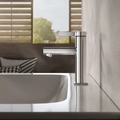 Viadurini Bathroom Waschbeckenarmaturen-Einhebel-Waschtischmischer Klassisches Design Chrom Messing - Artemisia