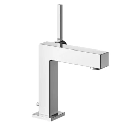 Viadurini Bathroom Waschbeckenarmaturen-Einhebel-Waschtischmischer aus verchromtem Messing - Erik