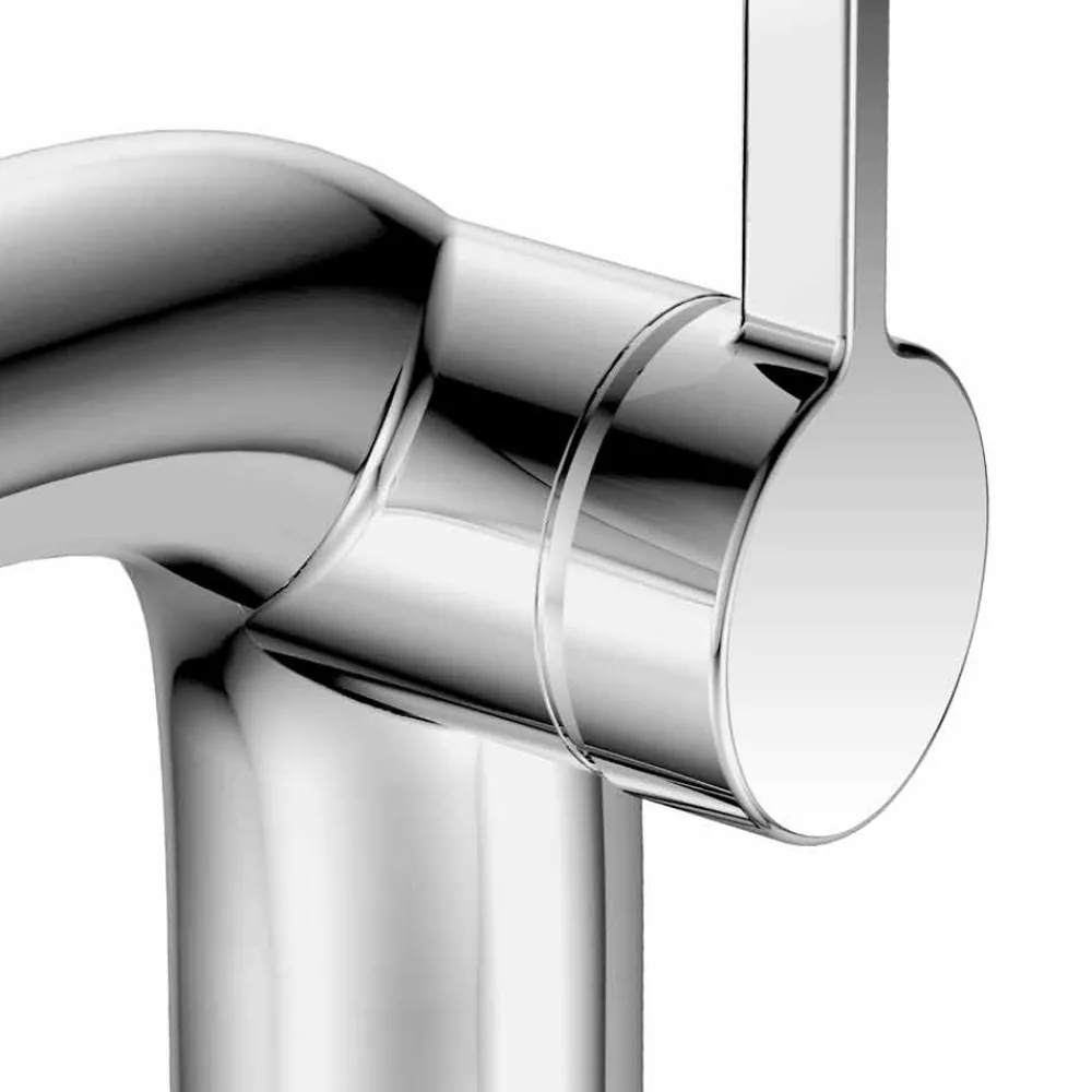 Viadurini Taps Waschbeckenarmaturen-Einhebel-Waschtischmischer ohne Messingabfall, kostbar - Pinto