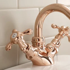 Viadurini Bathroom Bidetarmaturen-Einloch-Bidetmischer im Vintage-Design aus Messing Made in Italy - Klarisa