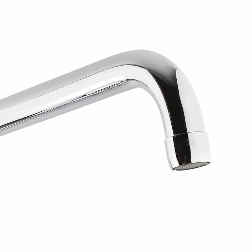 Viadurini Taps Küchenarmaturen-Einstellbarer Spülbeckenmischer aus Chrommessing Hergestellt in Italien - Cino