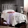 Viadurini Night Design Einzelbetten Aus Schmiedeeisen-Einzelbett aus Schmiedeisen 85x190 handgefertigt Made in Italy Amanda