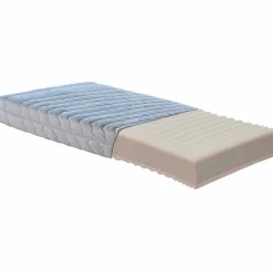 Viadurini Night Design Einzelbett Matratzen-Einzelmatratze mit Taschenfedern Anti-Milbe Bio Molle