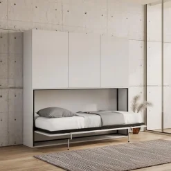 Viadurini Night Design Klappbett-Einzel-Schrankbett in verschiedenen Zusammenstellungen – Kollaborativ