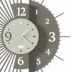 Viadurini Time Design Wanduhren-Eisenwanduhr Elegantes Design Made in Italy - Aneto