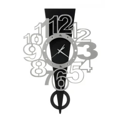 Viadurini Time Design Wanduhren-Eisen-Wanduhr mit Ausrufezeichen, hergestellt in Italien – Hand