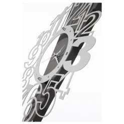 Viadurini Time Design Wanduhren-Eisen-Wanduhr mit Ausrufezeichen, hergestellt in Italien – Hand