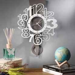 Viadurini Time Design Wanduhren-Eisen-Wanduhr mit Ausrufezeichen, hergestellt in Italien – Hand