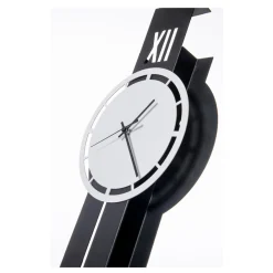 Viadurini Time Design Wanduhren-Eisen-Wanduhr mit Pendel, hergestellt in Italien – Klang