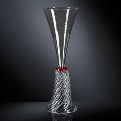 Viadurini Living Deko Vasen-Elegante Indoor-Vase aus mundgeblasenem Muranoglas Made in Italy - Inverso