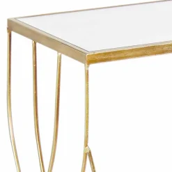 Viadurini Living Konsolentisch Flur-Elegante Konsole aus Stahl und Glas von modernem Design und Glamour 2 Stück - Irene