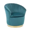 Viadurini Living Klassische Sessel-Eleganter Design-Sessel Luxus-Wohnzimmer aus Stahl und Samt - Courtney