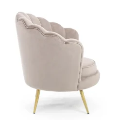 Viadurini Living Moderne Sessel-Eleganter gepolsterter Wohnzimmersessel Samteffekt 3 Ausführungen - Geppy