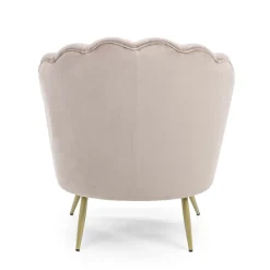 Viadurini Living Moderne Sessel-Eleganter gepolsterter Wohnzimmersessel Samteffekt 3 Ausführungen - Geppy