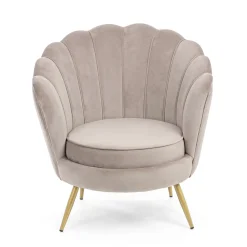 Viadurini Living Moderne Sessel-Eleganter gepolsterter Wohnzimmersessel Samteffekt 3 Ausführungen - Geppy