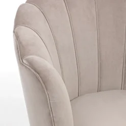 Viadurini Living Moderne Sessel-Eleganter gepolsterter Wohnzimmersessel Samteffekt 3 Ausführungen - Geppy