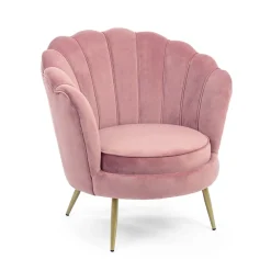 Viadurini Living Moderne Sessel-Eleganter gepolsterter Wohnzimmersessel Samteffekt 3 Ausführungen - Geppy