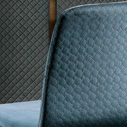 Viadurini Living Moderne Stühle-Eleganter Stuhl mit modernem Design aus farbigem Samt und Holz - Bizet