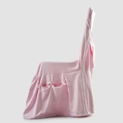 Viadurini Textile Italienische Mode-Eleganter Stuhlbezug für Wohnzimmer aus farbiger Baumwolle mit Rückenlehne - Filippa