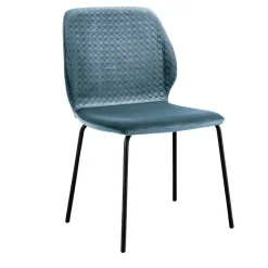 Viadurini Living Moderne Stühle-Eleganter Wohnzimmerstuhl im modernen Design aus farbigem Samt – Scarat