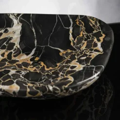 Viadurini Living Deko Artikel Und Wohnaccessoires-Elegantes Tablett aus Portoro Marmor Made in Italy - Ethereal