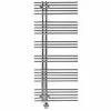 Viadurini Radiators Handtuchheizkörper Elektrisch-Elektrisch beheizter Handtuchhalter in verchromtem Stahl Design 700 W - Pfau