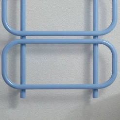 Scirocco H Handtuchheizkörper Elektrisch-Elektrische Handtuchwärmerleiter aus farbigem Flachstahl Made in Italy - Kette