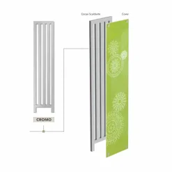 Scirocco H Heizkörper Elektrisch-Elektrische Heizung vertikal mit Cover New Dress von